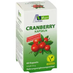 Cranberry Vegan Kapseln 400mg 60 ST