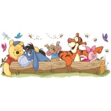 RoomMates Room Mates 54541 Riesenwandsticker "Disney Winnie Puuh - Freizeitspaß", mehrfarbig