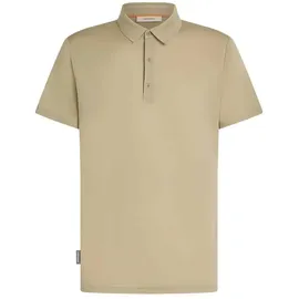 Icebreaker Merino 150 Tech Lite Kurzarm-poloshirt beige L