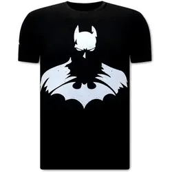 Local Fanatic  T-Shirt Batman Print  in Schwarz, EU XL