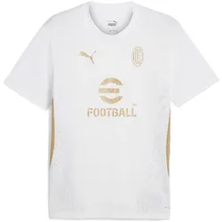 PUMA AC Mailand Trainingsshirt Herren 14 - PUMA white/matte PUMA gold XXL
