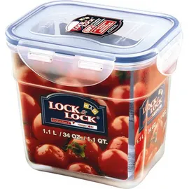 Lock & Lock Frischhaltedose rechteckig transparent 14,5 x 11 x 12,8 cm 1 l