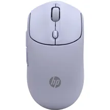 HP 400 Duale kabellose Maus, Bluetooth und USB, 2,4 GHz, 24 Monate Akku, leise Klicks, weiche Haptik, Violett
