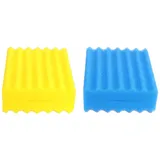 dewangtradedd CBF-200T CBF-350 CBF-350B CBF-350C CBF-550, Filterschwamm, Ersatz-Set kompatibel mit Sunsun Teichfilter, Teichfilterschwamm, CBF-Filter, Teichfilterschwamm