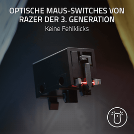 Razer DeathAdder V3 schwarz, USB (RZ01-04640100-R3M1)