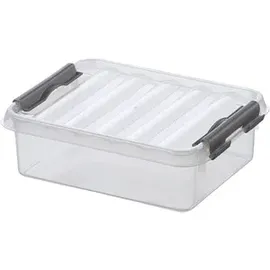 SUNWARE Aufbewahrungsbox Q-line 1 Liter transparent