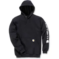 CARHARTT Logo Kapuzenpullover - Black - XS