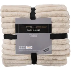 Decke PLUSH beige - beige