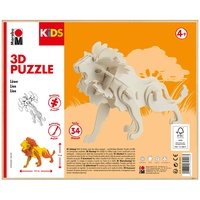 Marabu KiDS 3D Puzzle Löwe 34 Teile