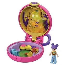 MATTEL GTM63 Polly Pocket Mini-Schatulle Bienenspaß