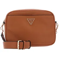GUESS Umhängetasche Meridian Girlfriend Camera Bag S Cognac