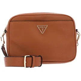 GUESS Umhängetasche Meridian Girlfriend Camera Bag S Cognac