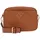 GUESS Umhängetasche Meridian Girlfriend Camera Bag S Cognac