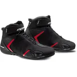 IXON Gambler WP Motorradschuhe, schwarz-rot, Größe 39