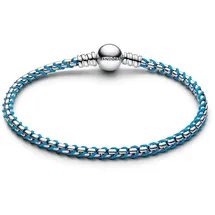 Pandora Schlangen-Gliederarmband Blau 593816C01-19 Größe 19 cm