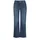 Someday Damen Flared | Carie Iconic Flared Jeans aus nachhaltigem Baumwoll Mix Mid Rise Dark Blue, 36 - 36