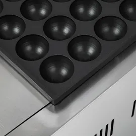 Vertes Takoyaki Maker, Takoyaki Maschine, Elektrisch 2000W, Grill mit Edelstahl Gehäuse, Temperatur Stufenlos bis 300 °C