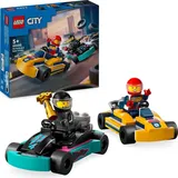 LEGO City Go-Karts mit Rennfahrern