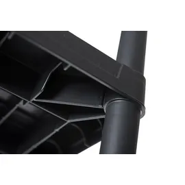 Toomax Steckregal Kunststoff 180 x 80 x 40 cm schwarz