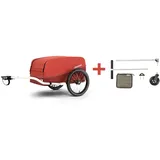 Croozer Cargo Pakko Lastenanhänger rot