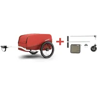 Croozer Cargo Pakko Lastenanhänger rot
