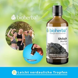 Bioherba Shilajit Mumijo Tropfen Tinktur 50 ml