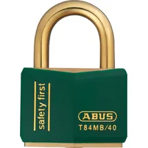 ABUS - T84MB/40 40mm Green Safety First Rostfreie Vorhängeschloss - ABUT8440GRE