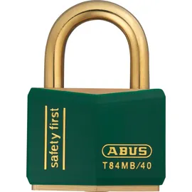 ABUS - T84MB/40 40mm Green Safety First Rostfreie Vorhängeschloss - ABUT8440GRE