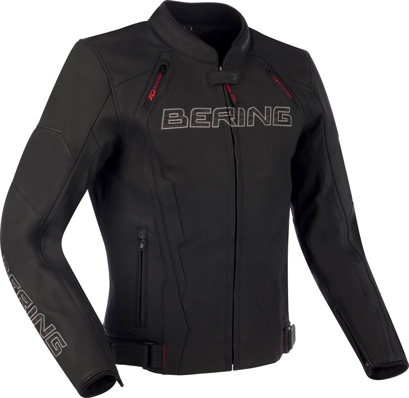 Bering Atomic, veste en cuir - Noir - L