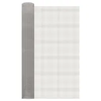 vidaXL Maschendrahtzaun 80 x 200 cm Edelstahl/Silber