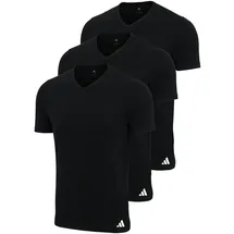 adidas Sportswear Unterhemd / Shirt, Active Core Cotton Schwarz S