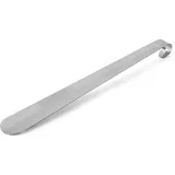 PIQIUQIU 42cm Edelstahl Schuhlöffel Lang | Schuhanzieher Edelstahl Lang zum Stehen | Schnell & Rückenschonend | optimierte Länge 42cm & Breite 1.8mm