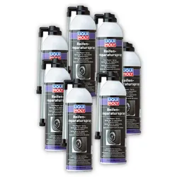 7x 500ml LIQUI MOLY 3343 Reifenreparaturspray Pannenhilfe Reifen-Reparatur-Spray