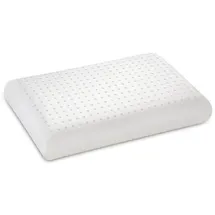 letti moderni Kopfkissen 40 x 80 cm Weiß