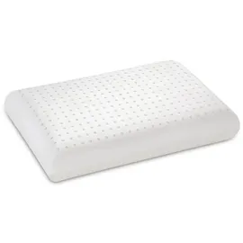 letti moderni Kopfkissen 40 x 80 cm Weiß
