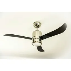 aireRyder Deckenventilator Loft Schwarz 112 cm mit Licht  112