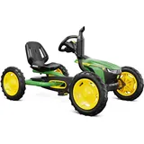 BERG Buddy John Deere Pedal Gokart | Trettraktor, Kettcar ab 3 Jahre, Kinderfahrzeug, Tretauto mit Optimale Sicherheid, Luftreifen und Freilauf, Kinderspielzeug geeignet für Kinder (John Deere)