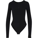 URBAN CLASSICS Langarmbodie Schwarz 4XL