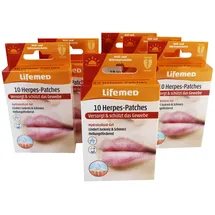 Lifemed Herpes-Patches transparent 6 Packungen à 10 Stück 60 St.