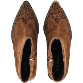 Alma en Pena Stiefelette dunkelbraun 37