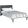 vidaXL Sommerdecke Silber 135 cm Satin und Mikrofaser