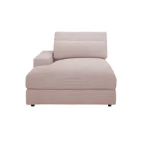 Sofa.de Element Ottomane Armlehne links Branna ¦ rosa/pink ¦ Maße (cm): B: 116 H: 88 T: 164.0