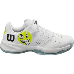 WILSON Kinder Tennisoutdoorschuhe KAOS EMO K, White, 30
