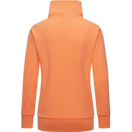 Ragwear Sweatjacke "Shocky", Damen, Gr. 4XL (48), orange (pfirsich), Obermaterial: 70% Baumwolle, 30% Polyester.