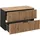 petits-meubles Waschtischunterschrank 100,6 x 55 x 44 cm Schwarz