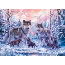 Ravensburger Erwachsenenpuzzle 1000 Teile - Arktische Wölfe