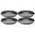 TAMLED Pizzablech Ø 34 cm SET schwere Ausführung 4 Stk.