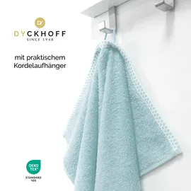 Dyckhoff Pure Natural Uni Kinderhandtuch 50 x 100 cm blau