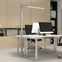 ARCCHIO Arcchio, Susi dimmbar, mit Bewegungsmelder für Arbeitszimmer / Büro, Aluminium, Modern in alu aus 1-flammig Arbeitszimmerleuchte