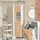 SoBuy Badezimmer Hochschrank 31 x 170 x 32 cm Weiß Holz, MDF